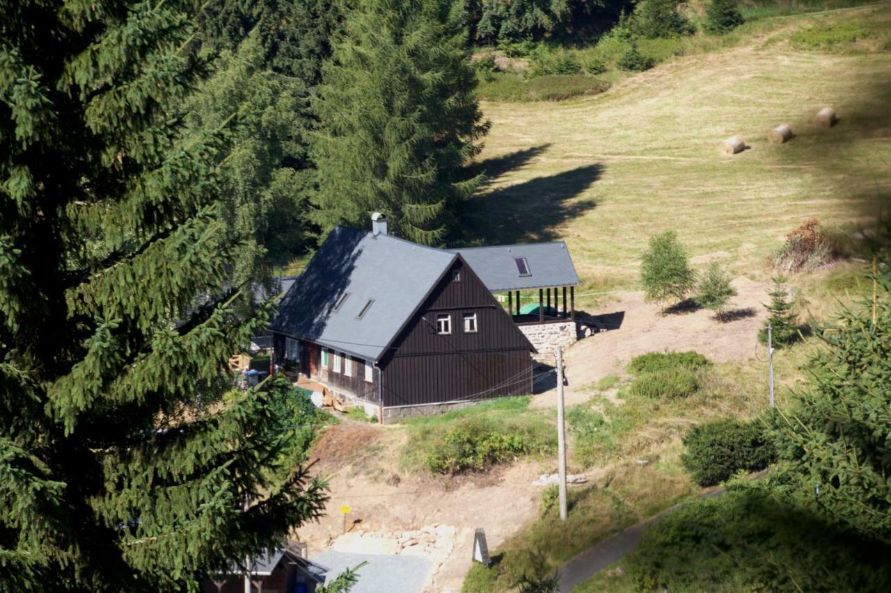 Ferienhaus Anno Dazumal, Wie Zu Opa'S Zeiten Klingenthal Esterno foto