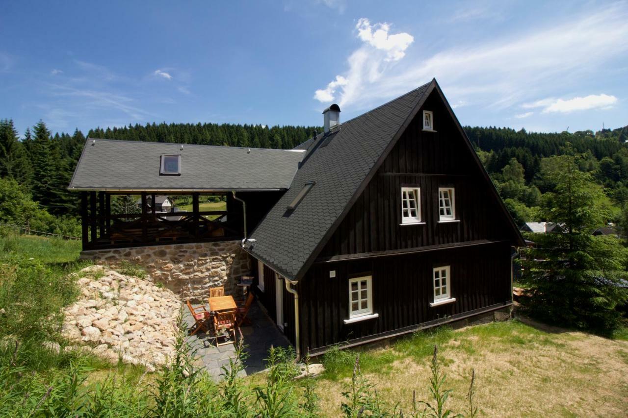 Ferienhaus Anno Dazumal, Wie Zu Opa'S Zeiten Klingenthal Esterno foto